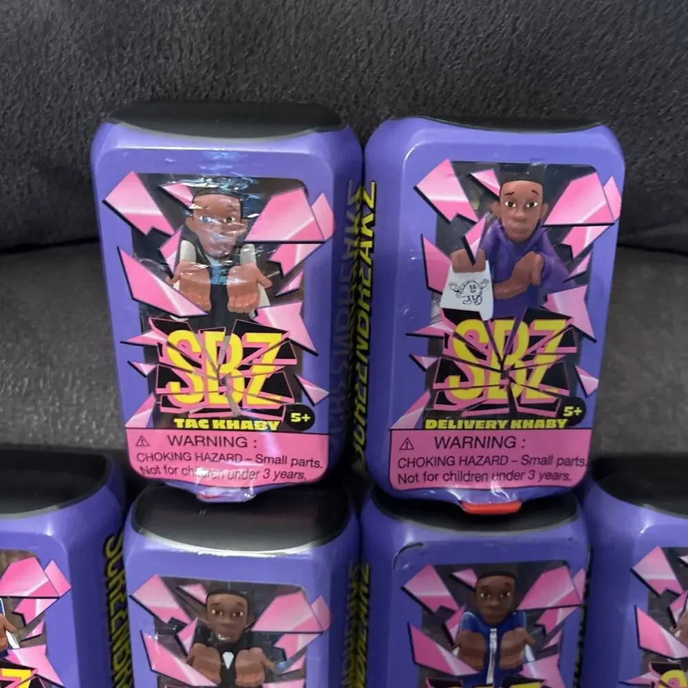 New Screen Breakz SBZ Khaby Lot Of 10 Delivery Tac Golden Classic Figure
